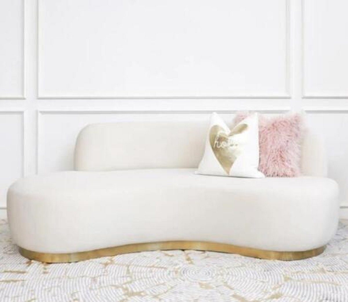 Polster Sofa Sofa, JVmoebel Sitz Sitzer Modern Möbel Textil Luxus Relax 3 Samt