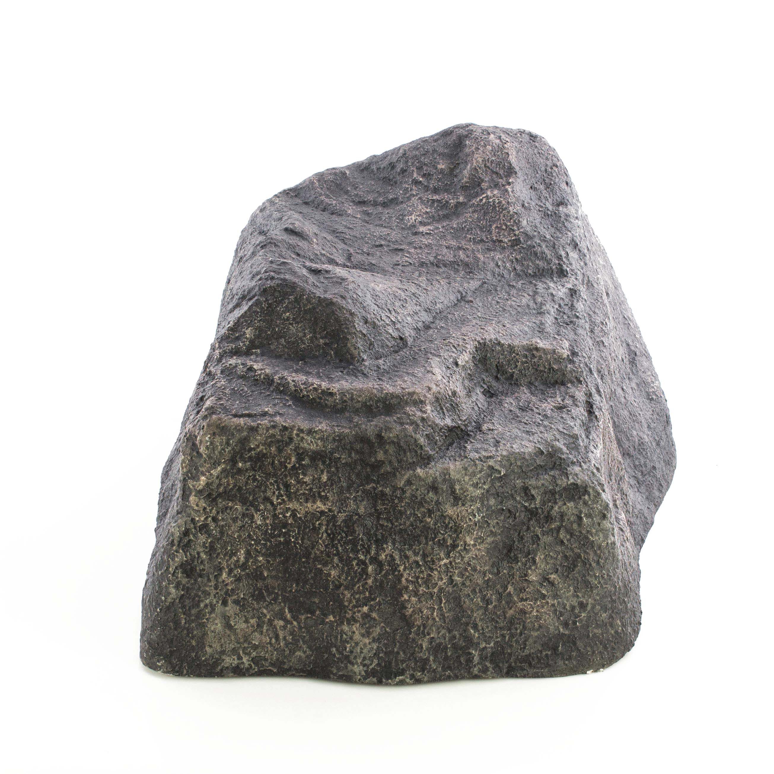 INNA-Glas Dekosteine Flacher Dekofelsen Andreas, grau, 60x44x30cm, wetterfest
