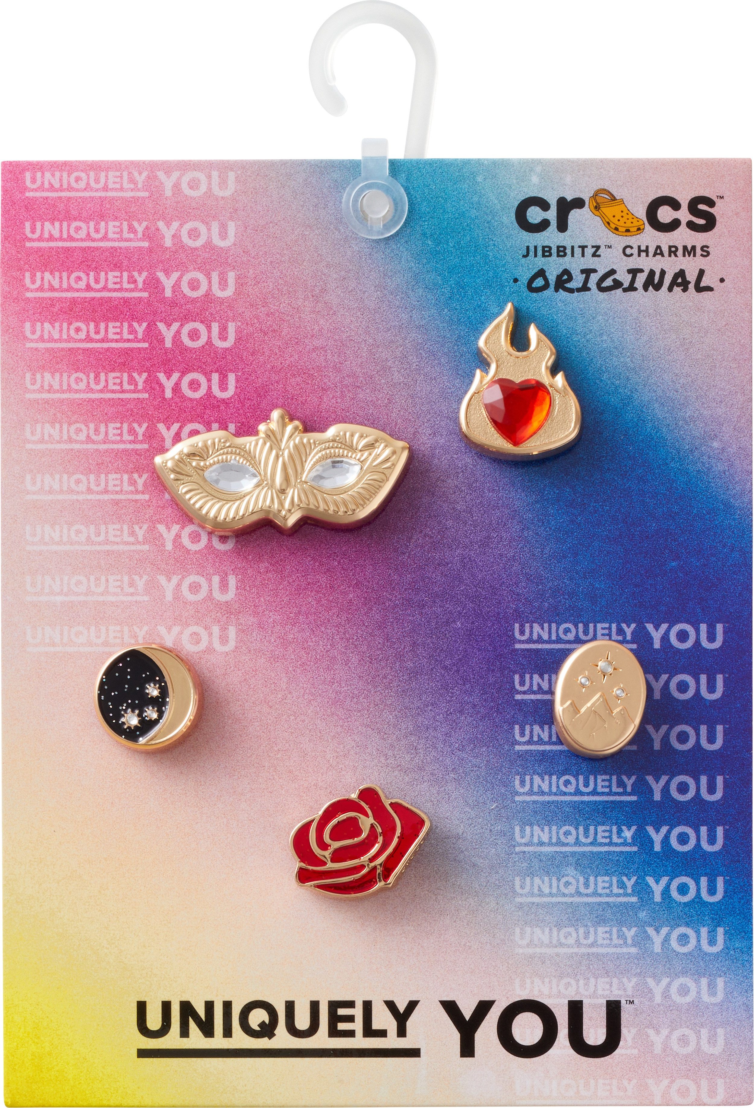 Crocs Schuhanstecker Jibbitz™ Gold Magic (Set, 5-tlg., Kein Spielzeug. Nicht für Kinder unter 3 Jahren geeignet), Charm, Anstecker für Crocs Schuhe