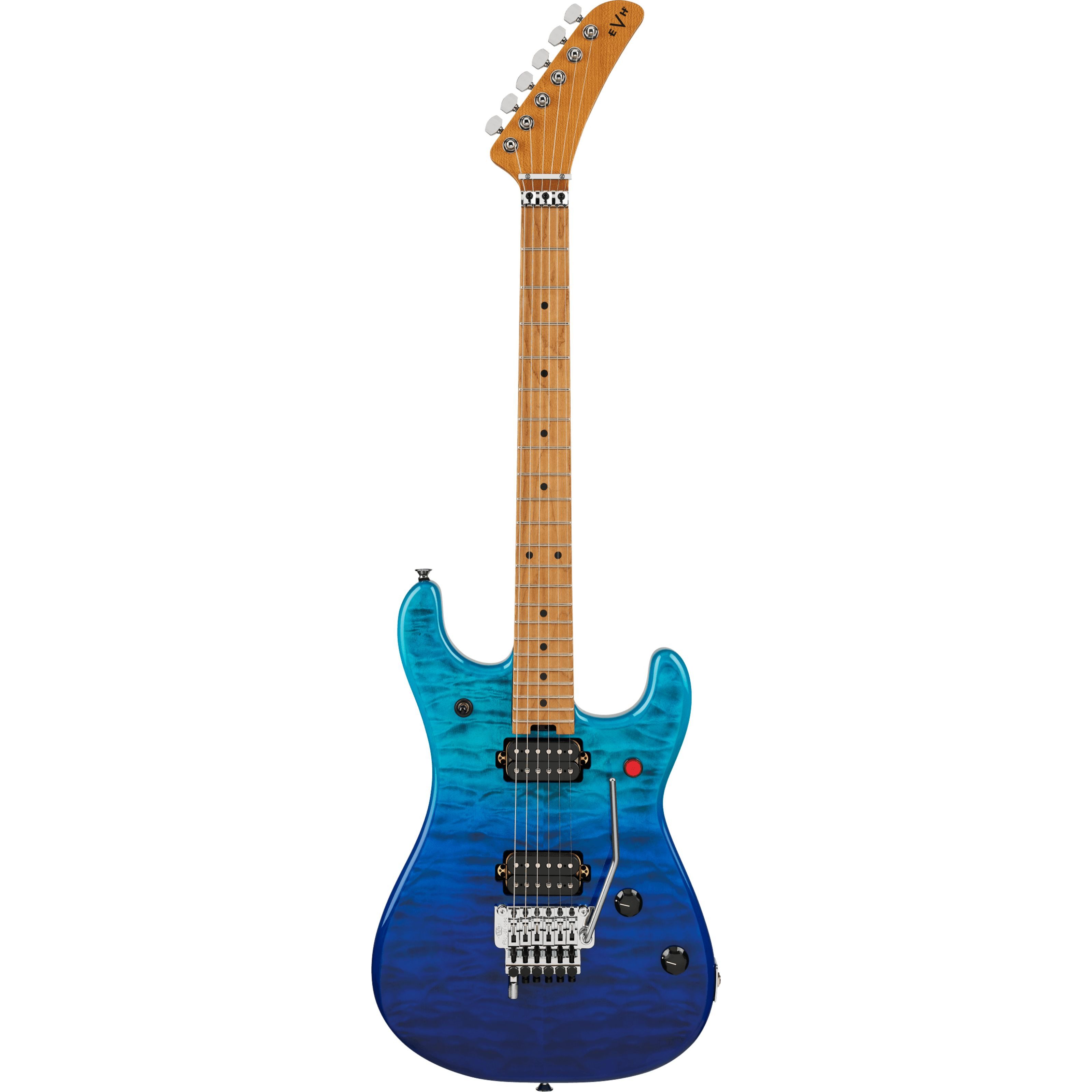 EVH E-Gitarre, E-Gitarren, Andere Modelle, 5150 Deluxe QM BM Pacific Drift - E-Gitarre