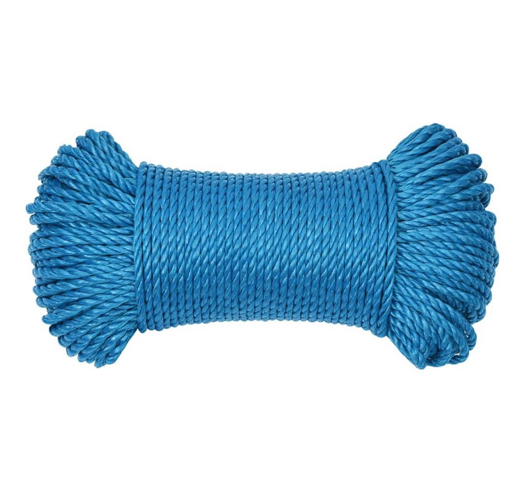 Thumbnail - vidaXL Arbeitsseil Blau 6 mm 25 m Polypropylen Seil (1-tlg)