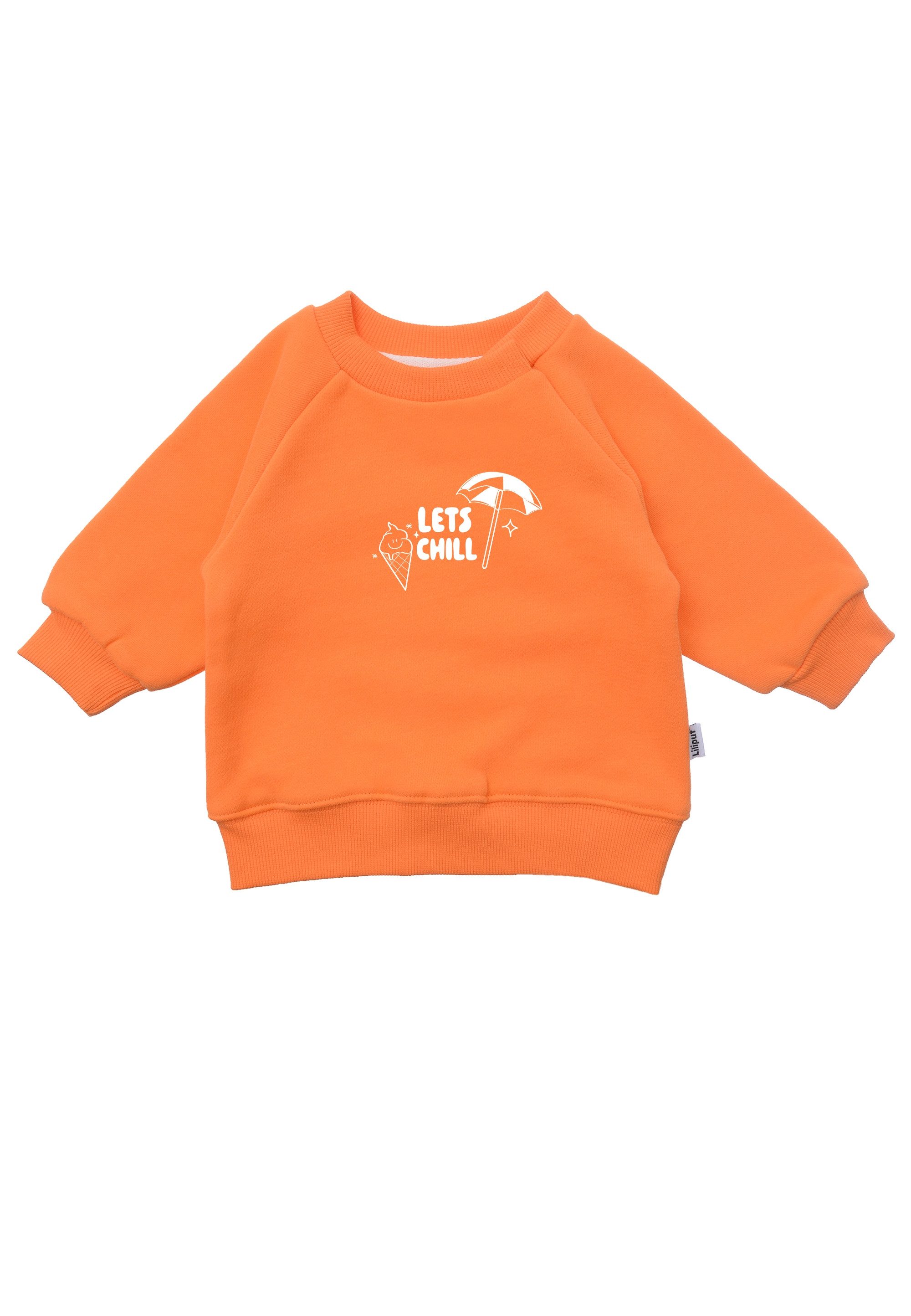 Liliput Sweatshirt Lets Chill mit chilligem Frontprint