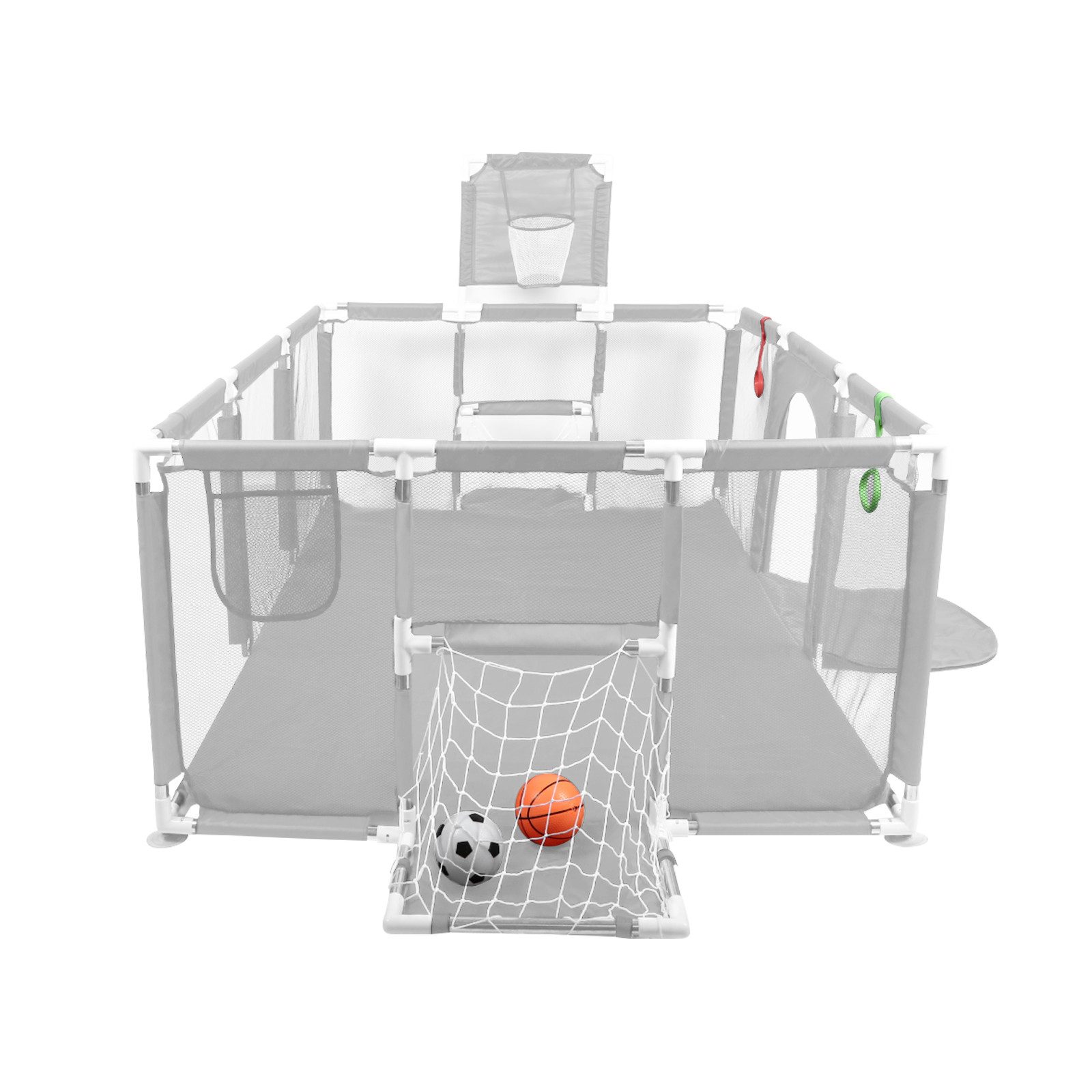 JEOBEST Laufgitter Laufstall Baby 180x120cm, Laufstall günstig online kaufen