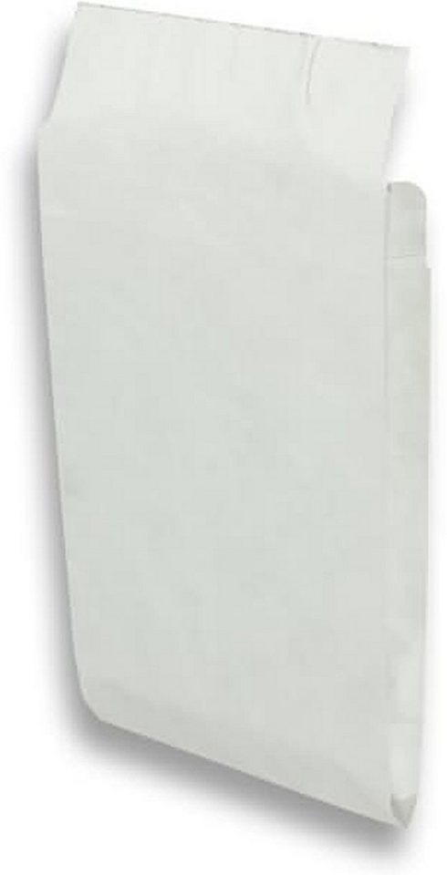 Thumbnail - Blanke Briefhüllen Versandtasche Faltentaschen Tyvek 176x250x40mm B5 54g/qm HK VE=100 Stück weiß.