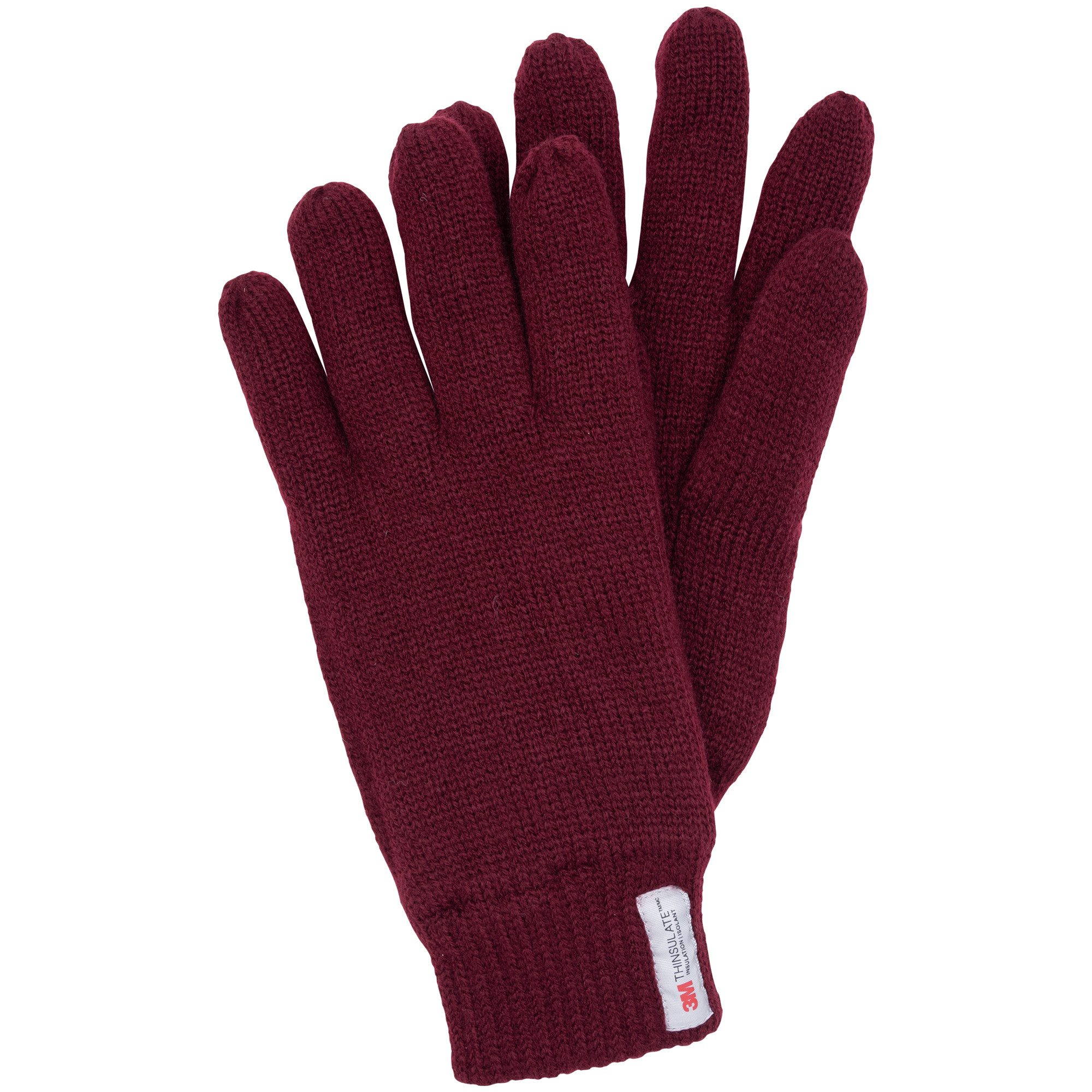 Indicode Strickhandschuhe Herren Jason Herrenhandschuhe Fingerhandschuhe höchste Wärmestufe