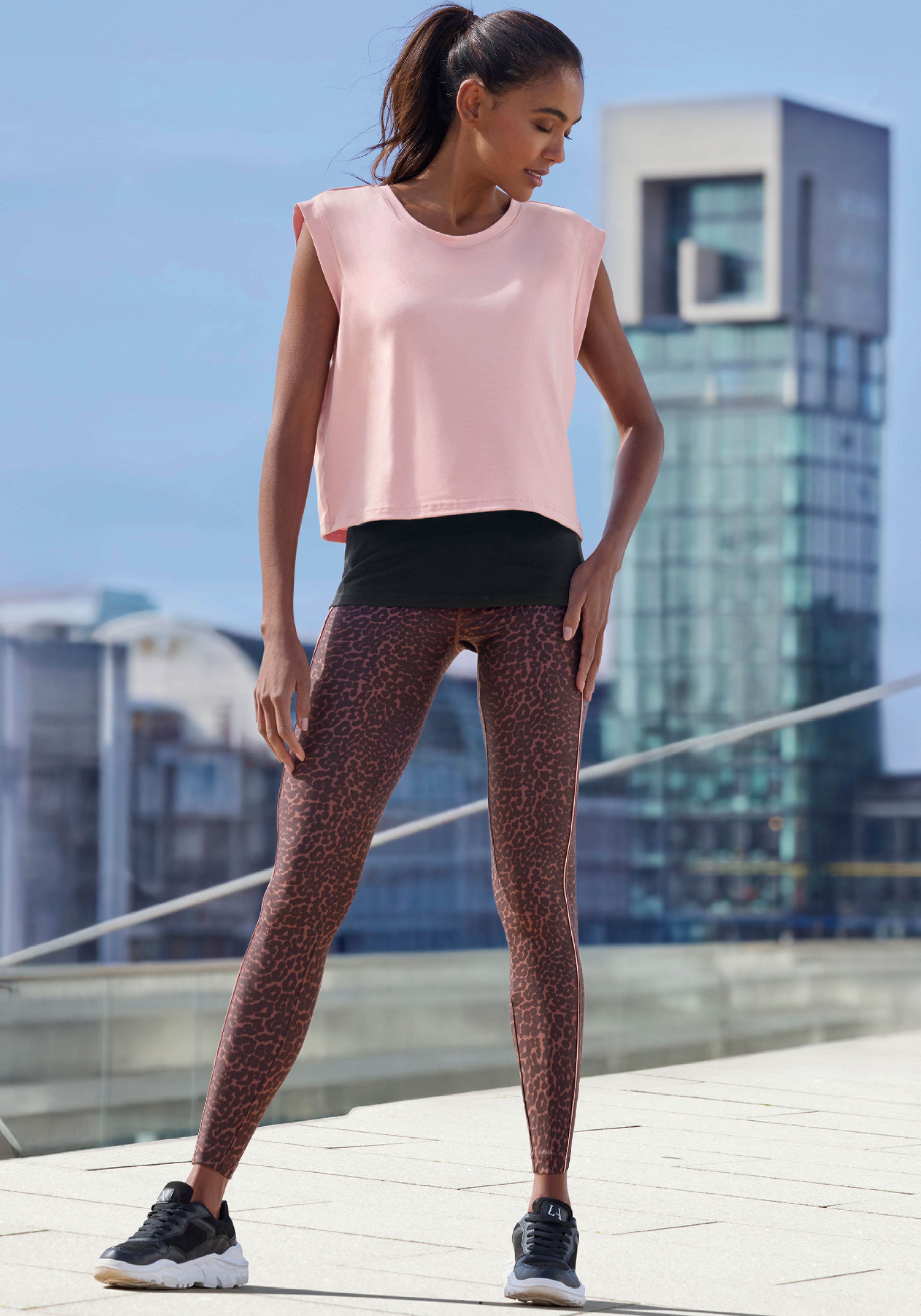 LASCANA ACTIVE Funktionsleggings mit Animal Print