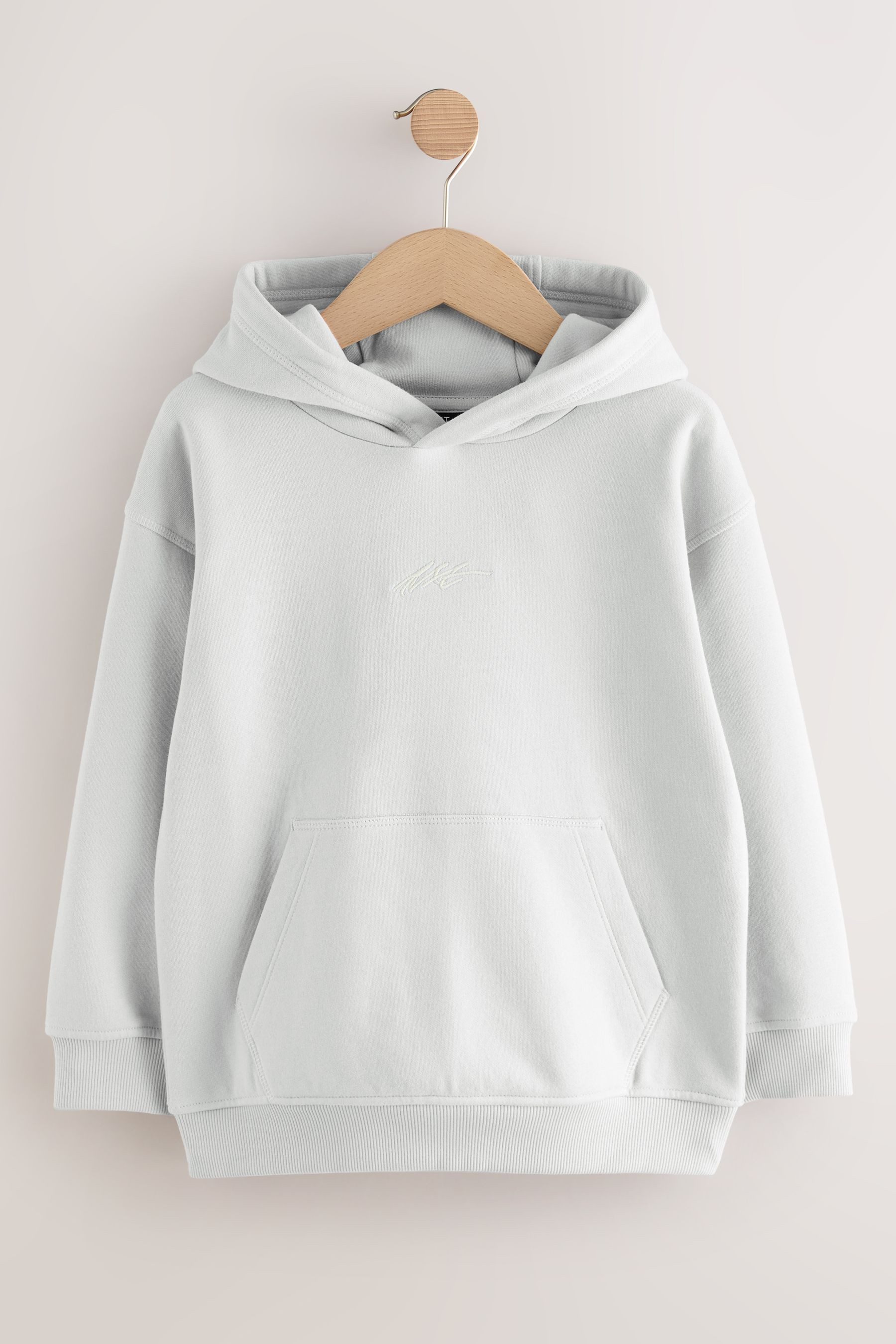 Hoodie Einfarbiges Jersey-Hoodie