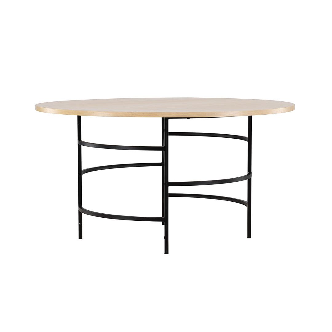 ebuy24 Esstisch Copenhagen Esstisch Ø140cm whitewash.