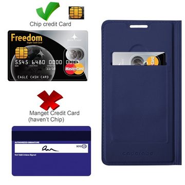 Cadorabo Handyhülle Motorola EDGE 20 LITE / FUSION Motorola EDGE 20 LITE / FUSION, Klappbare Handy Schutzhülle - Hülle - mit Standfunktion und Kartenfach