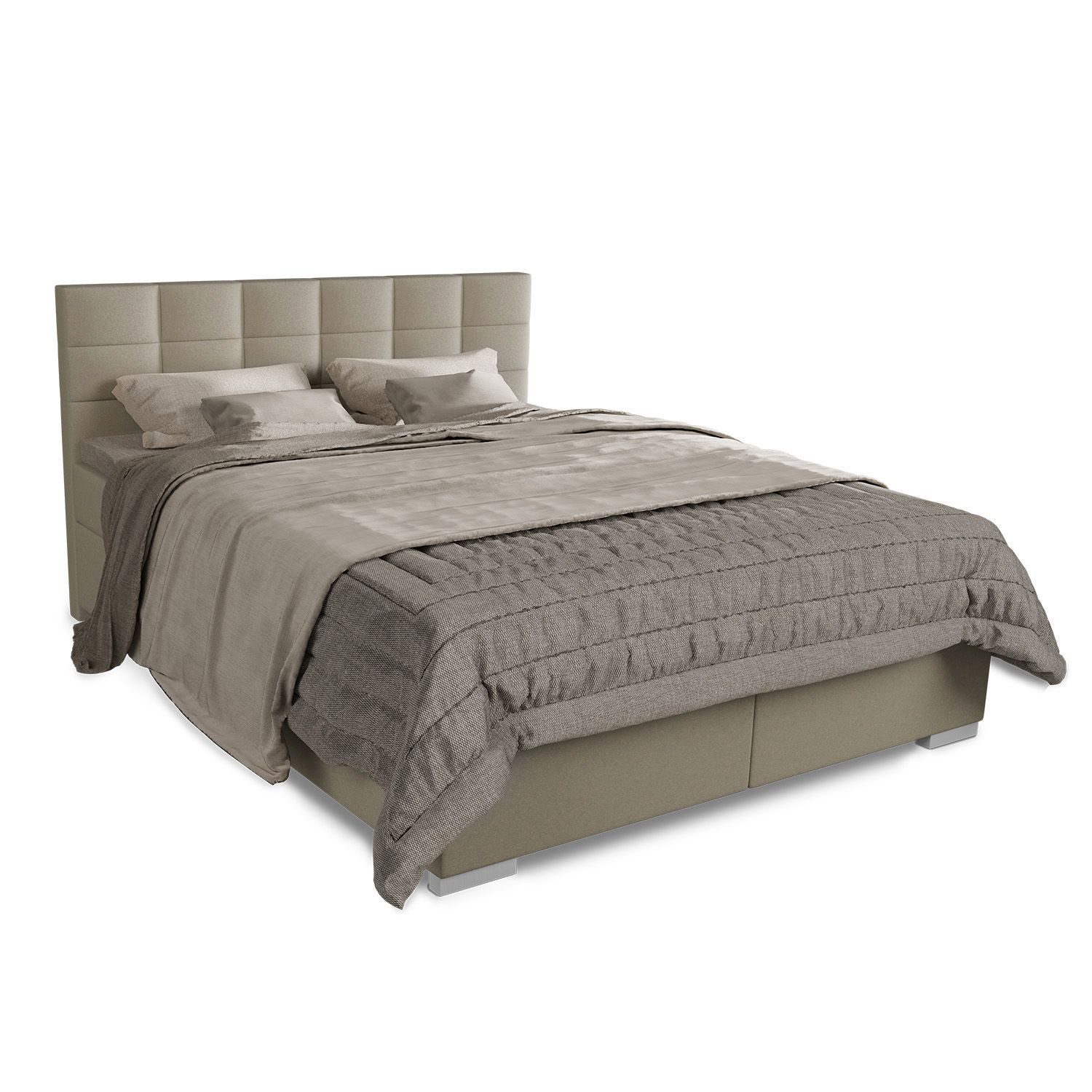 Juskys Boxspringbett Seattle, 180x200 cm, mit günstig online kaufen