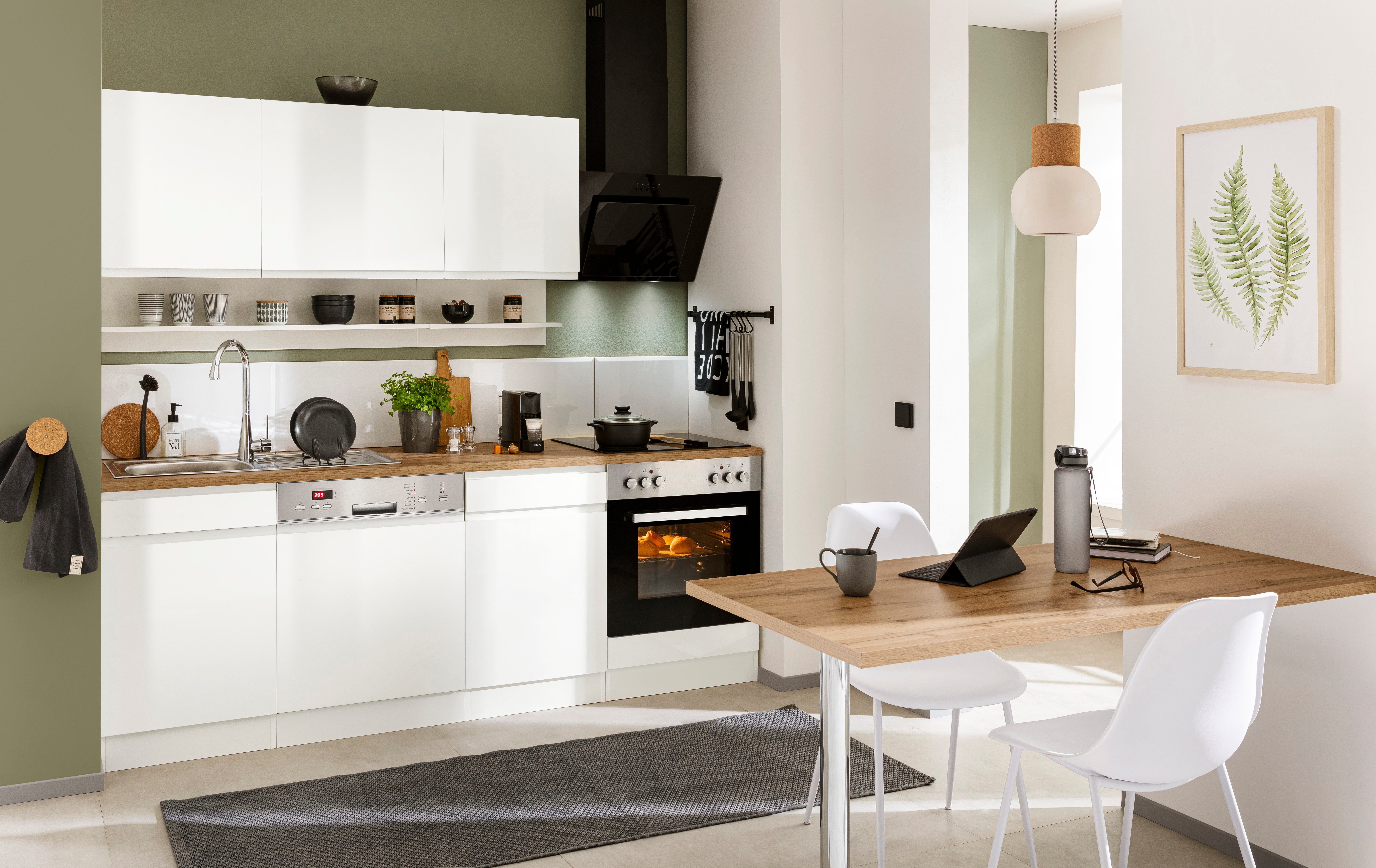 KOCHSTATION Küchenzeile KS-Virginia, Breite 220 cm, wahlweise mit oder ohne günstig online kaufen