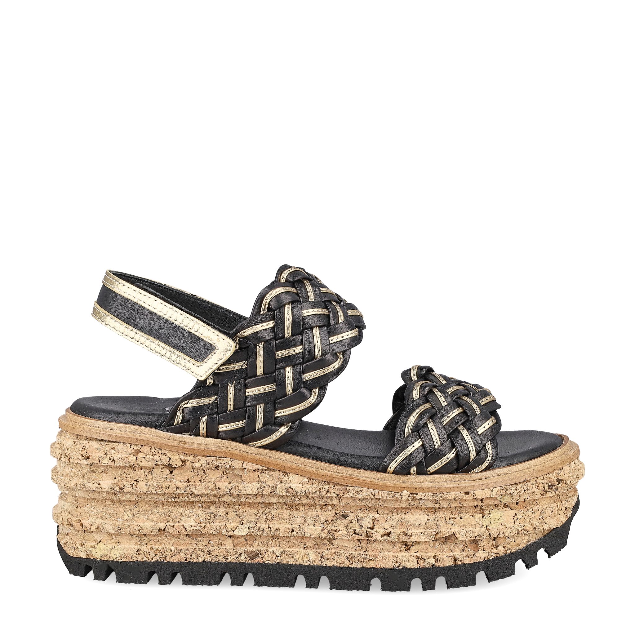 Homers 22058 LINES, Sandaletten, Schwarz, Damen Sandalette