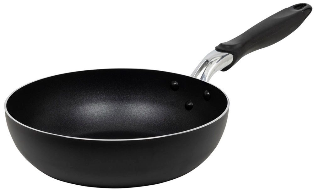RESTO Kitchenware Wok Antares, Bratpfanne antihaftbeschichtet und spülmaschinenfest, Aluminium (1-tlg), Induktion, für alle Herdarten geeignet