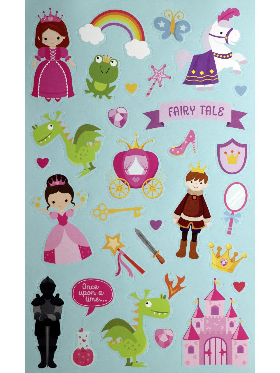 Glorex Stickerbuch Glorex Sticker-Buch Fairy Tale Motiv : Fee