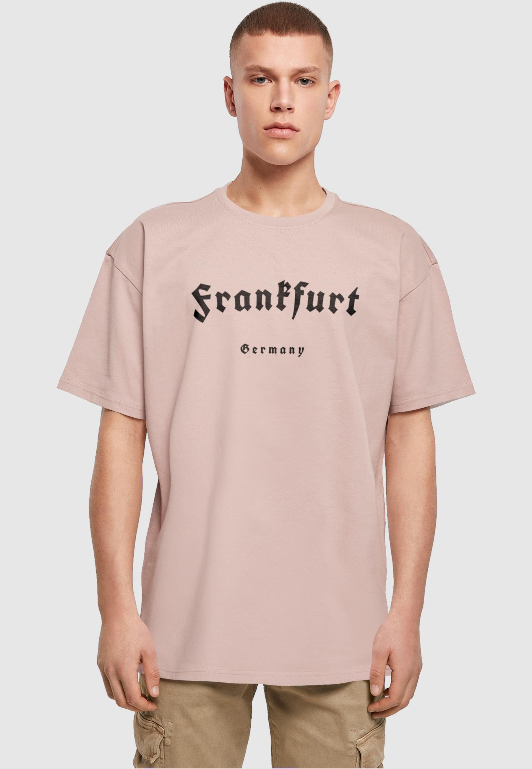 Tee-BY102 Herren Oversize Frankfurt duskrose Merchcode (1-tlg) Heavy T-Shirt