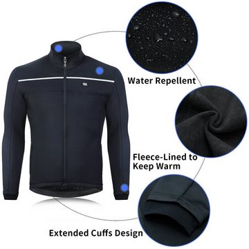 HUSKSWARE Fahrradjacke A-SKJA0700 (set, 1-St., Stehkragen) Winter Thermal Cycling Jacket