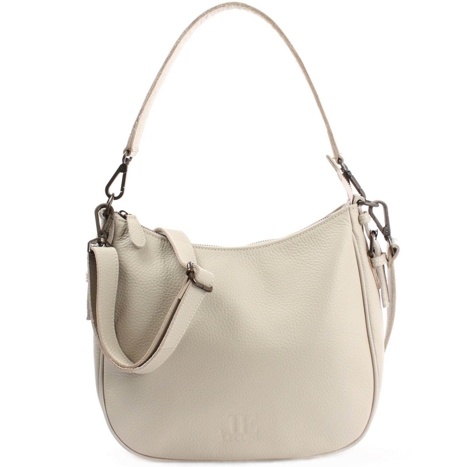 LECONI Schultertasche Henkeltasche Damentasche Ledertasche Handtasche günstig online kaufen