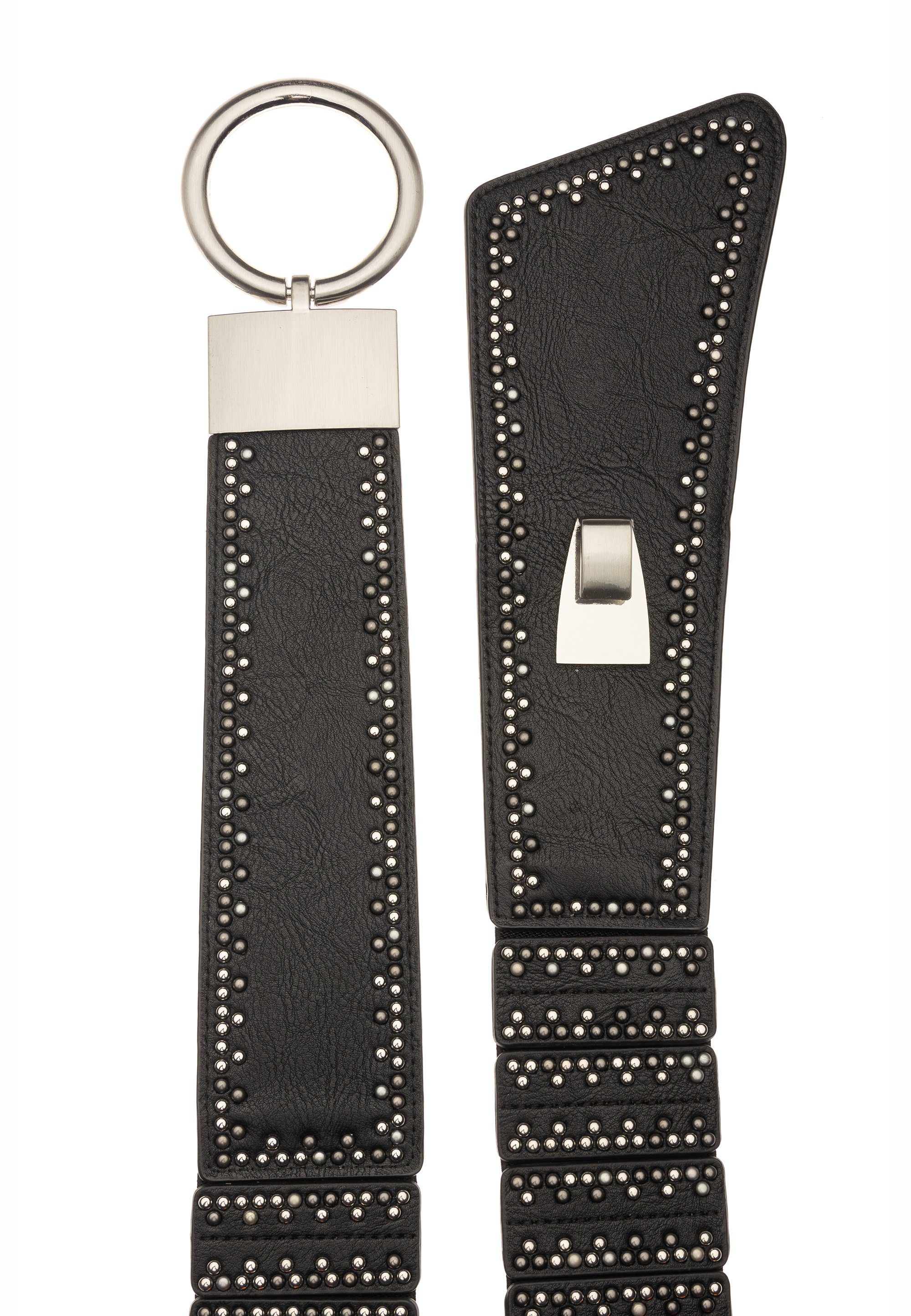 Cassandra Accessoires Taillengürtel "Rivets" Stretchgürtel mit günstig online kaufen