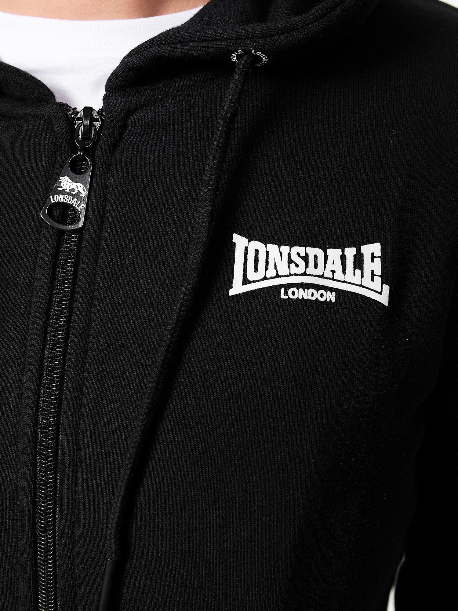 Lonsdale Kapuzensweatjacke CALDER VALE (1-tlg)
