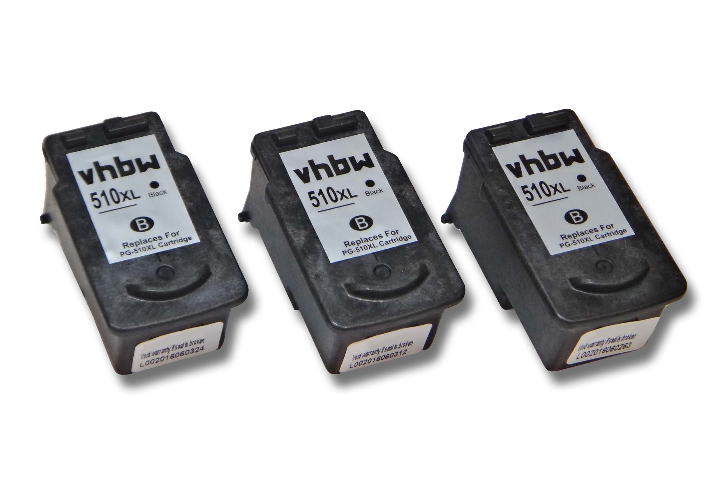 vhbw Tintenpatrone (passend für Canon Pixma MP240, MP250, MP252, MP260, MP270, MP272, ip2700, ip2702 Drucker & Kopierer Tintenstrahldrucker)