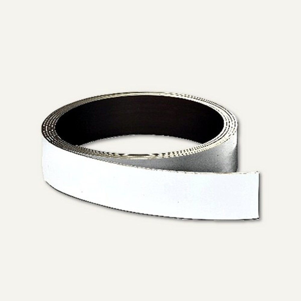 FRANKEN Magnet FRANKEN Magnetband selbstklebend weiß