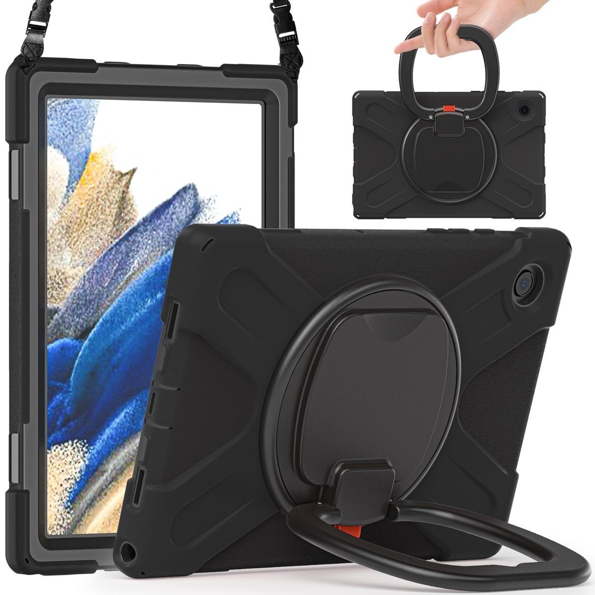 Wigento Tablet-Hülle Für Samsung Galaxy Tab A8 2021 X205 X200 ...