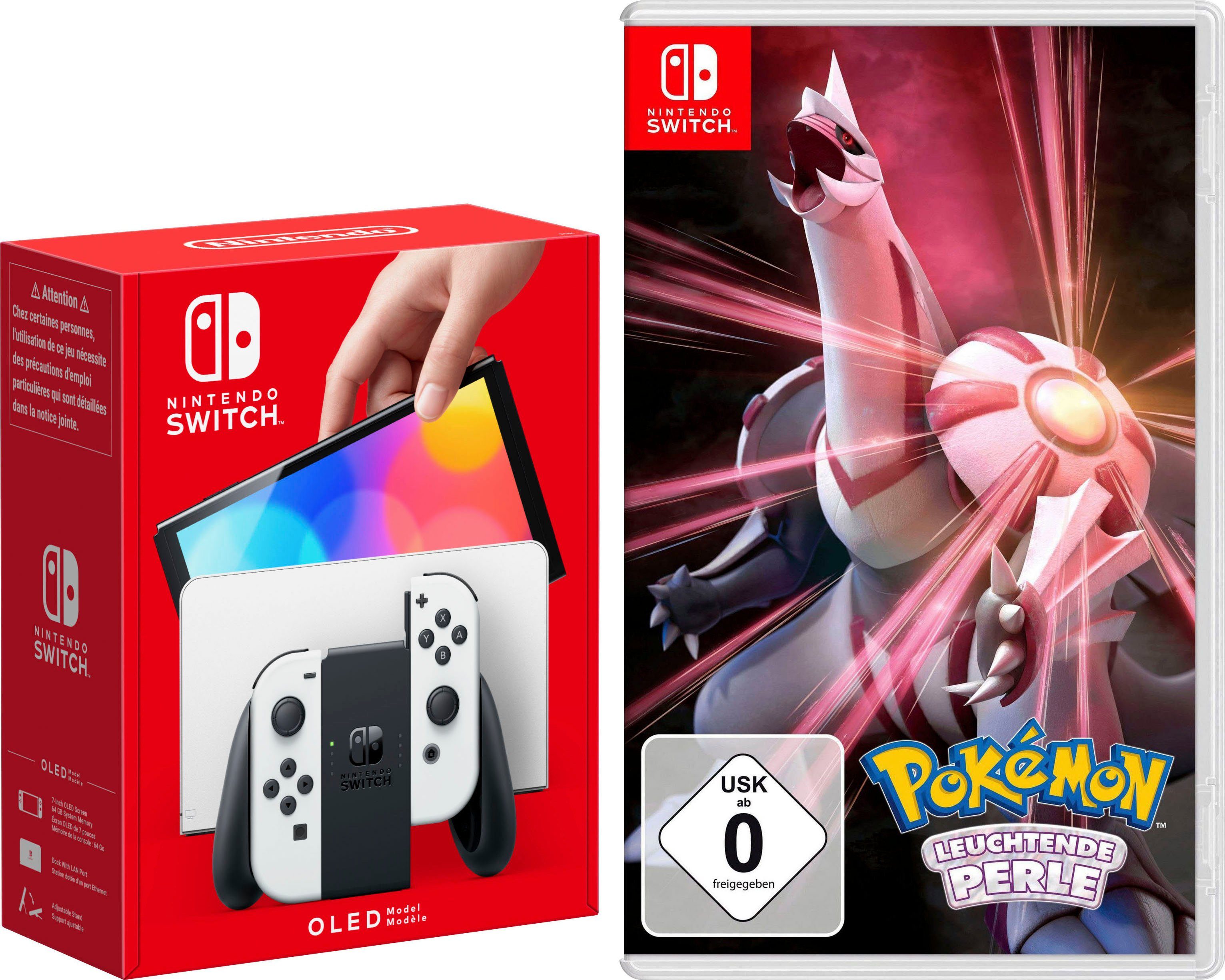 Nintendo Switch, OLED-Modell inkl. Pokémon Leuchtende Perle