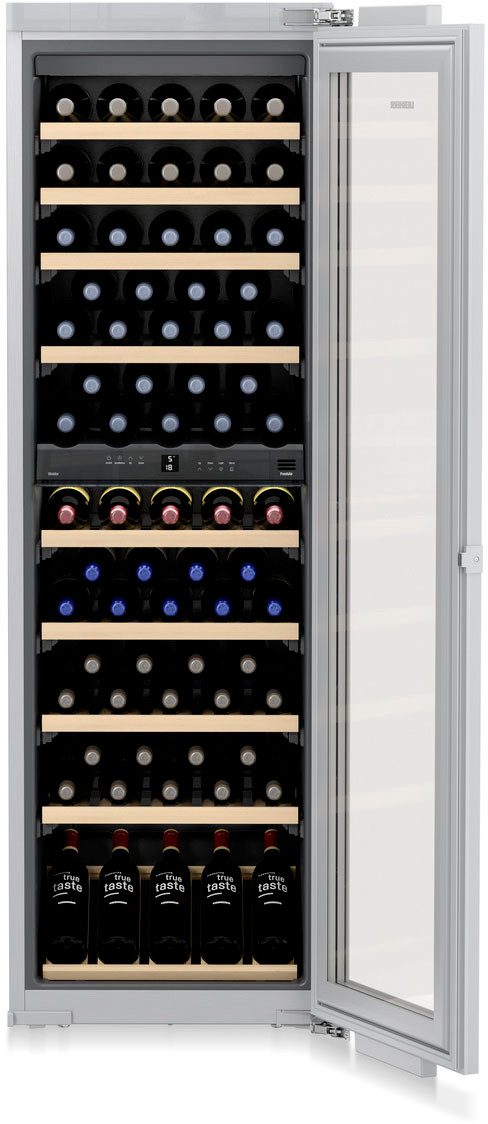 Liebherr Einbauweintemperierschrank EWTdf 3553 Vinidor, für 80 Standardflaschen á 0,75l,FreshAir-Aktivkohlefilter, Kindersicherung