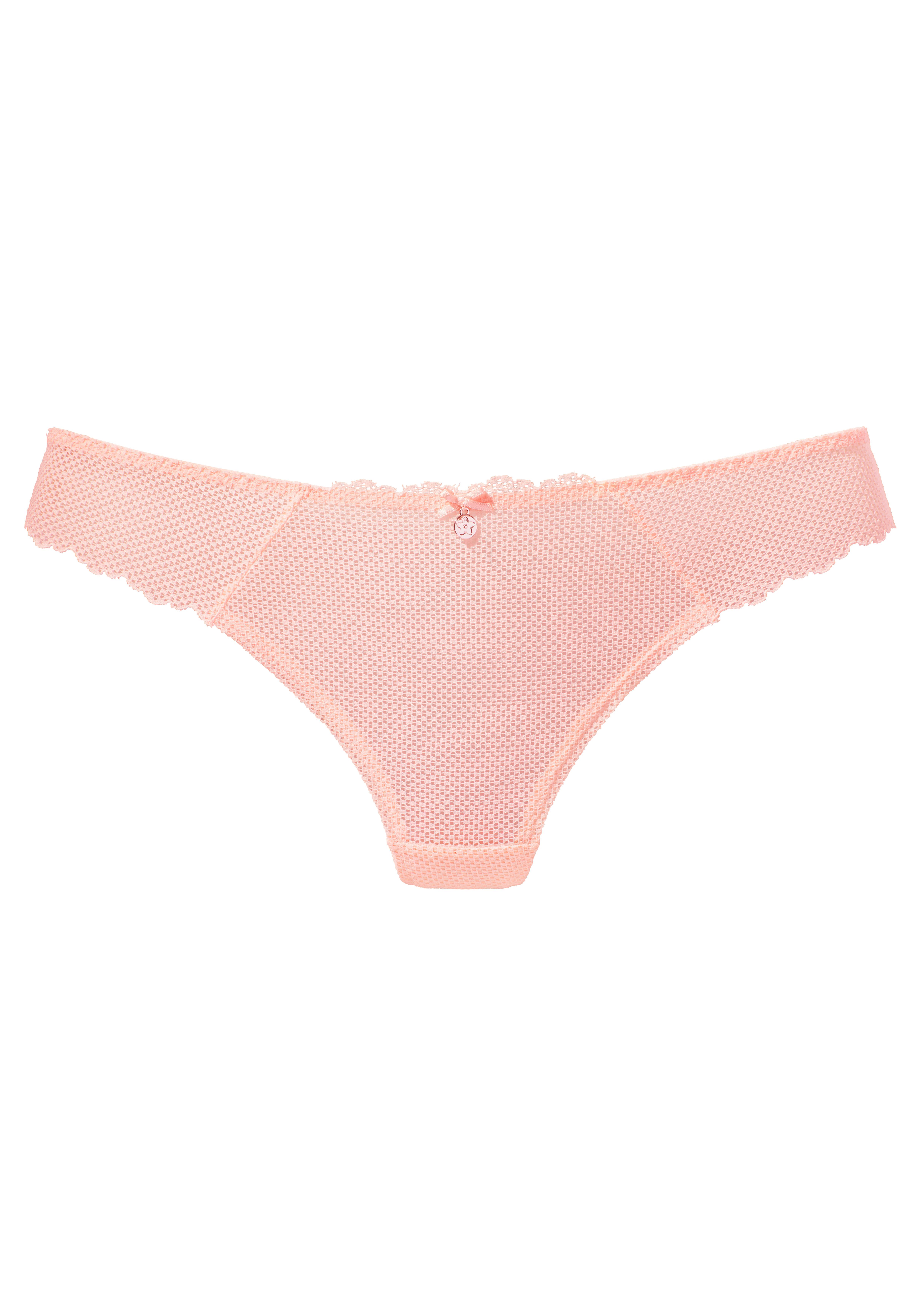 Vivance String aus Netzspitze in transparenter Optik