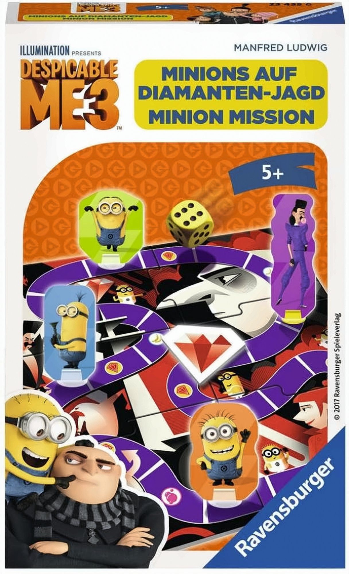 Ravensburger Spiel Minions auf Diamanten-Jagd