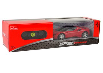 LEAN Toys Spielzeug-Auto R/C Ferrari SF90 Rastar Scheinwerferlicht Ferngesteuert Spielzeug Auto