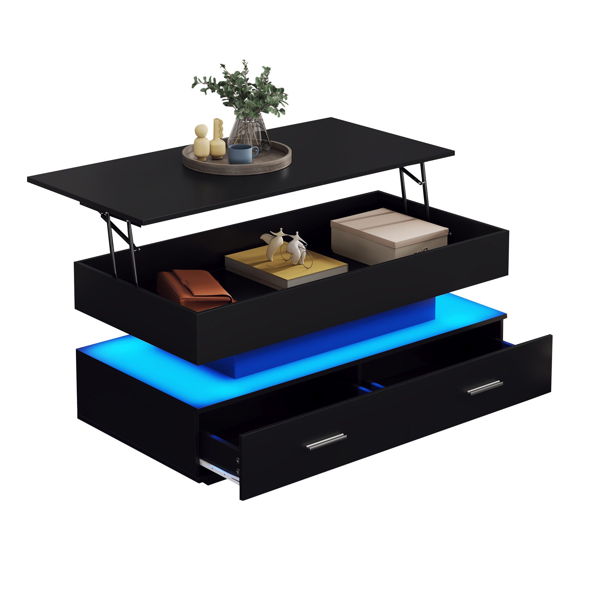 MODFU Wohnzimmer-Set Wohnzimmertisch, (Beistelltisch, Sofatisch, 1-St., günstig online kaufen