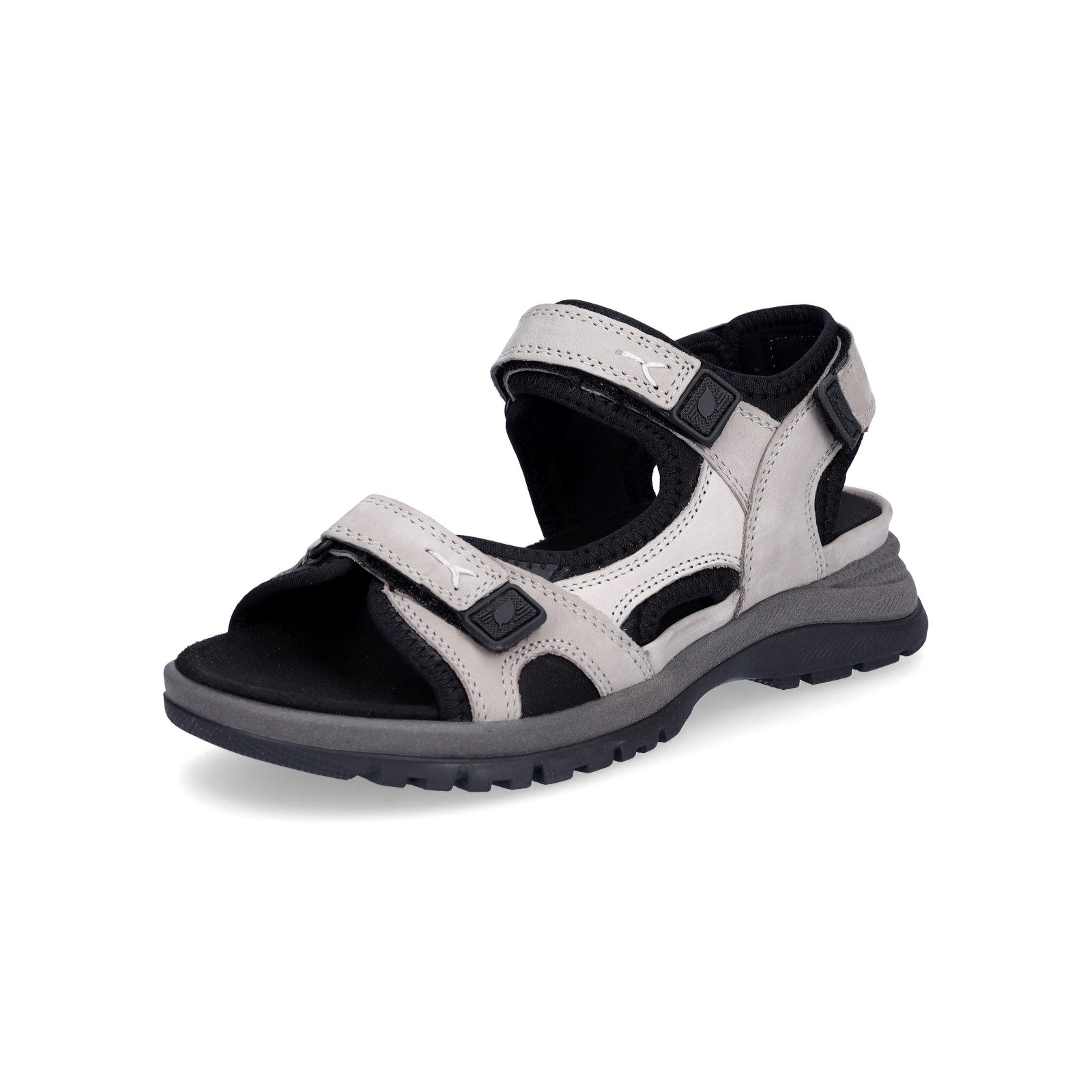 Waldläufer Waldläufer Damen Trekkingsandale Sora grau schwarz Sandale günstig online kaufen