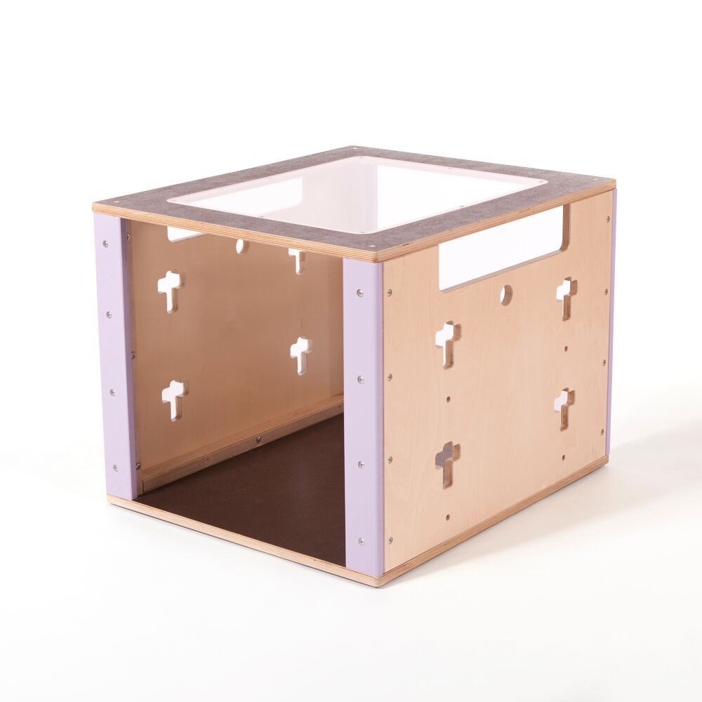 Cube Sports Klettergerüst U3 Einzelelement Cube Plexiglas, Ideal zum Baby- und Kinderturnen