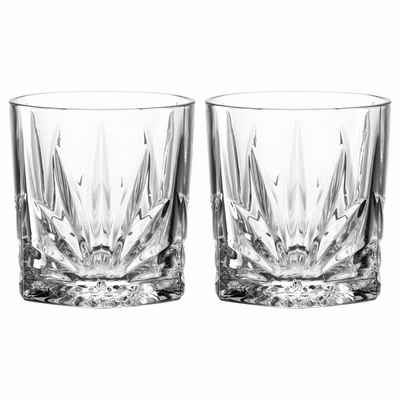 LEONARDO Whiskyglas Old Fashioned Il Mondo 2er Set, Kalk-Natron-Glas
