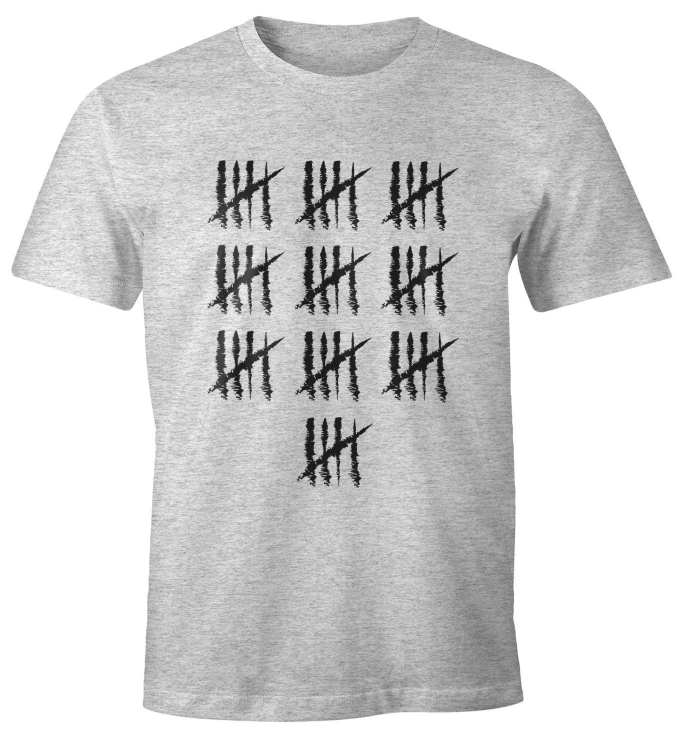 MoonWorks Print-Shirt Herren T-Shirt 50 Geburtstag günstig online kaufen