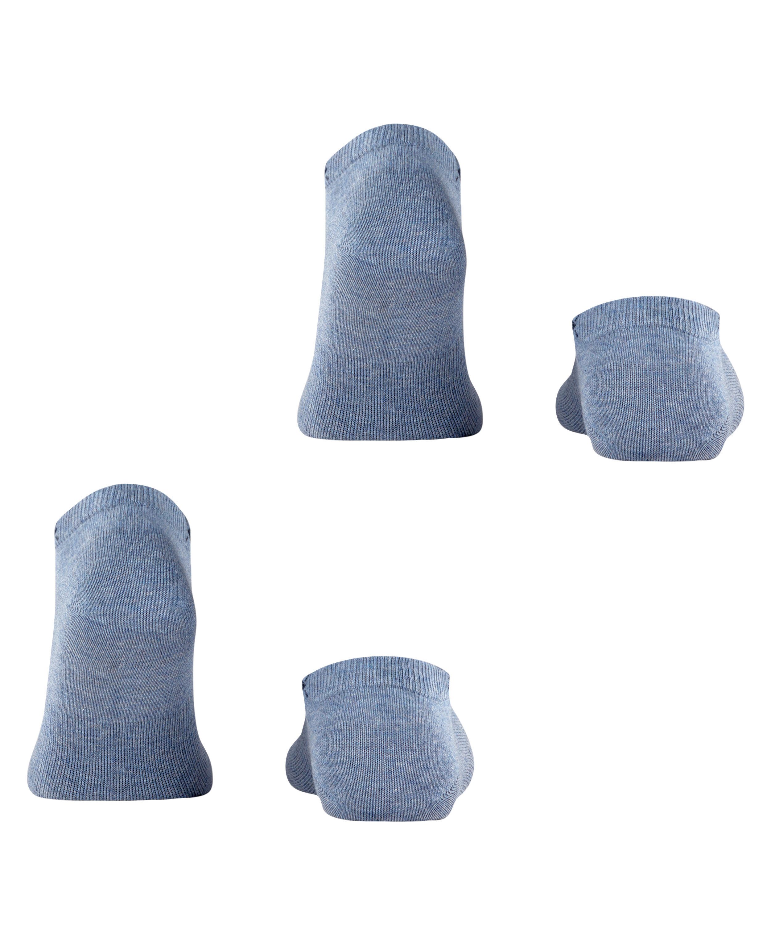 Burlington Sneakersocken Everyday 2-Pack Sneakersocken (2-Paar) aus weicher gekämmter Baumwolle
