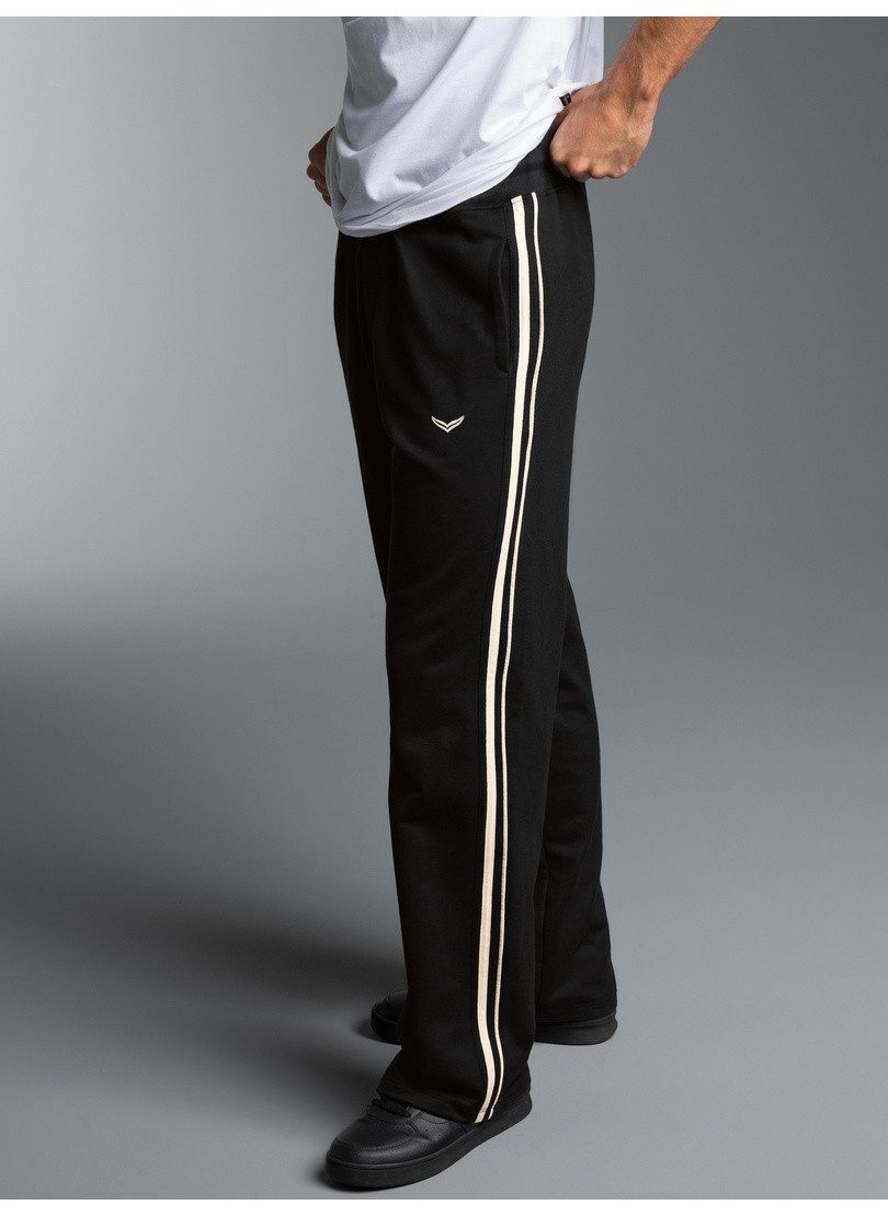 Trigema Jerseyhose TRIGEMA Jogginghose mit weitem Bein (1-tlg)