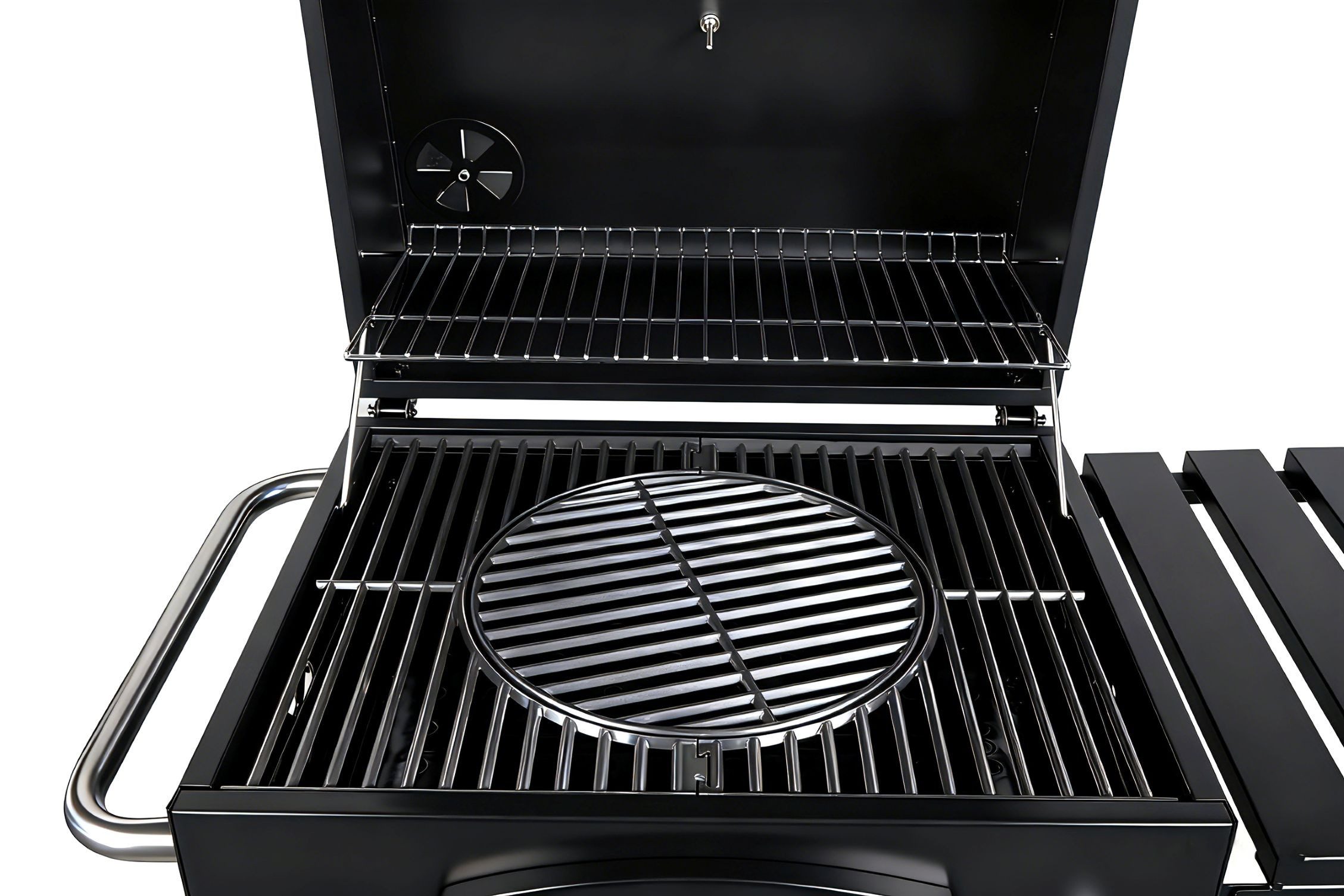 El Fuego Holzkohlegrill Holzkohlegrill "ONTARIO 2" von El Fuego®, inkl. Rost-in-Rost-System – Bild 4 von 5