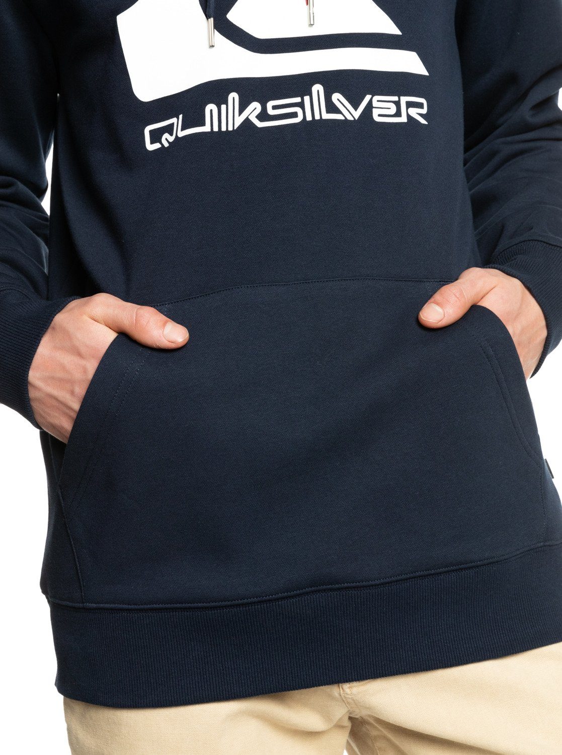 Quiksilver Sweatshirt Big Logo Navy Blazer