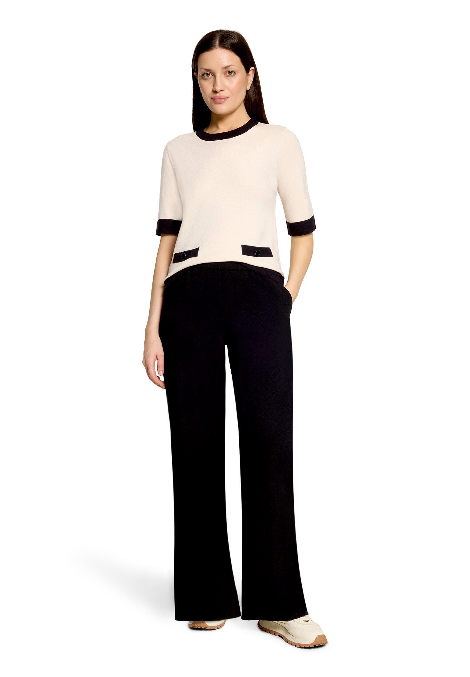 Betty Barclay Kurzarmshirt Damen mit Taschen (1-tlg)