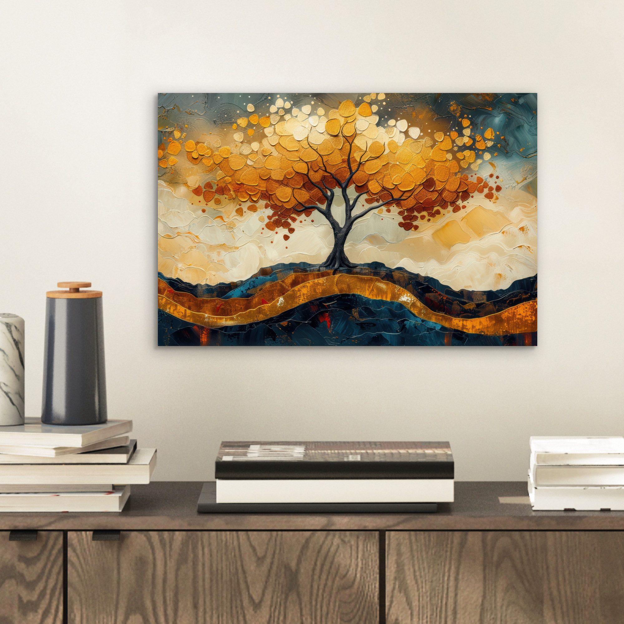 MuchoWow Metallbild Baum - Natur - günstig online kaufen