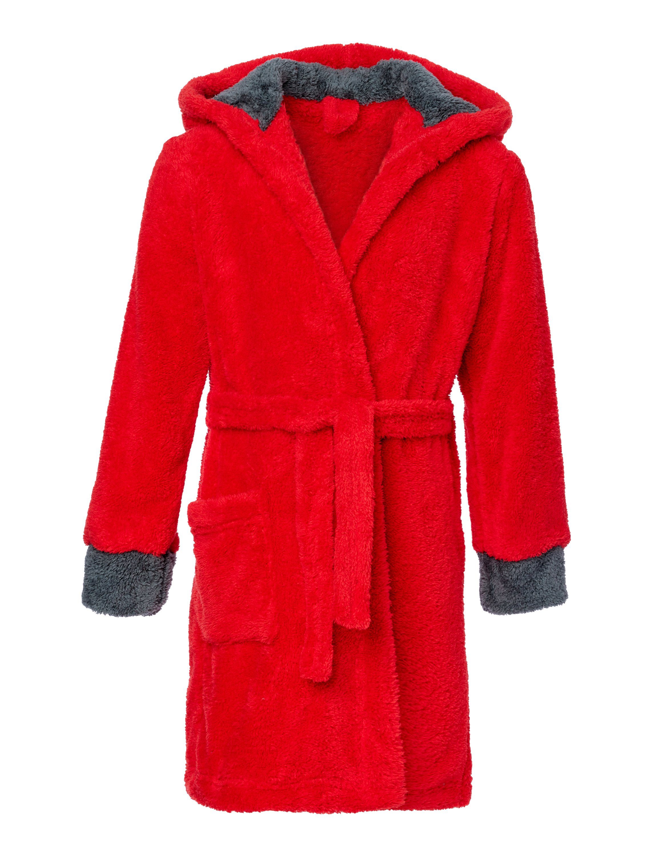 Timone Bademantel Bademantel mit Kaputze für Mädchen und Jungen KIDS, kurz, Polyester