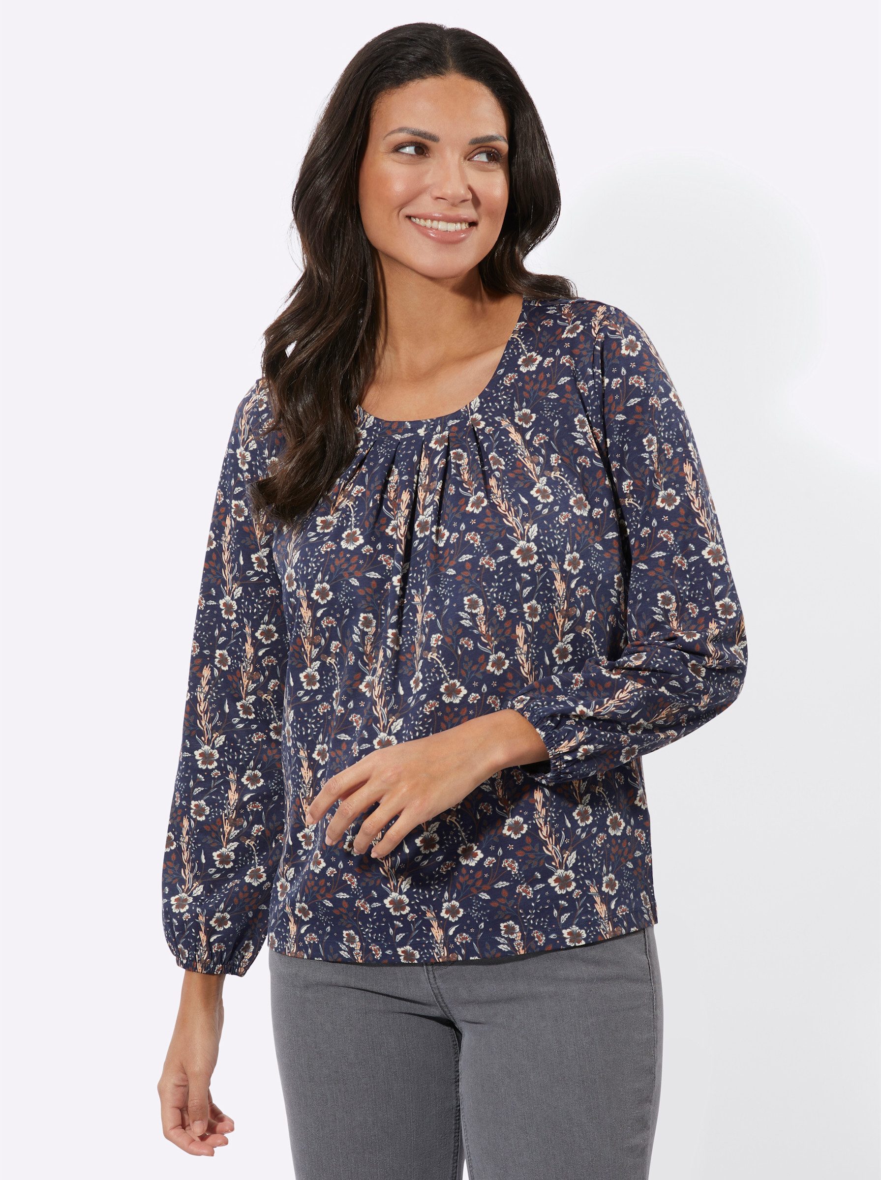 Sieh an! T-Shirt Langarmshirt . günstig online kaufen