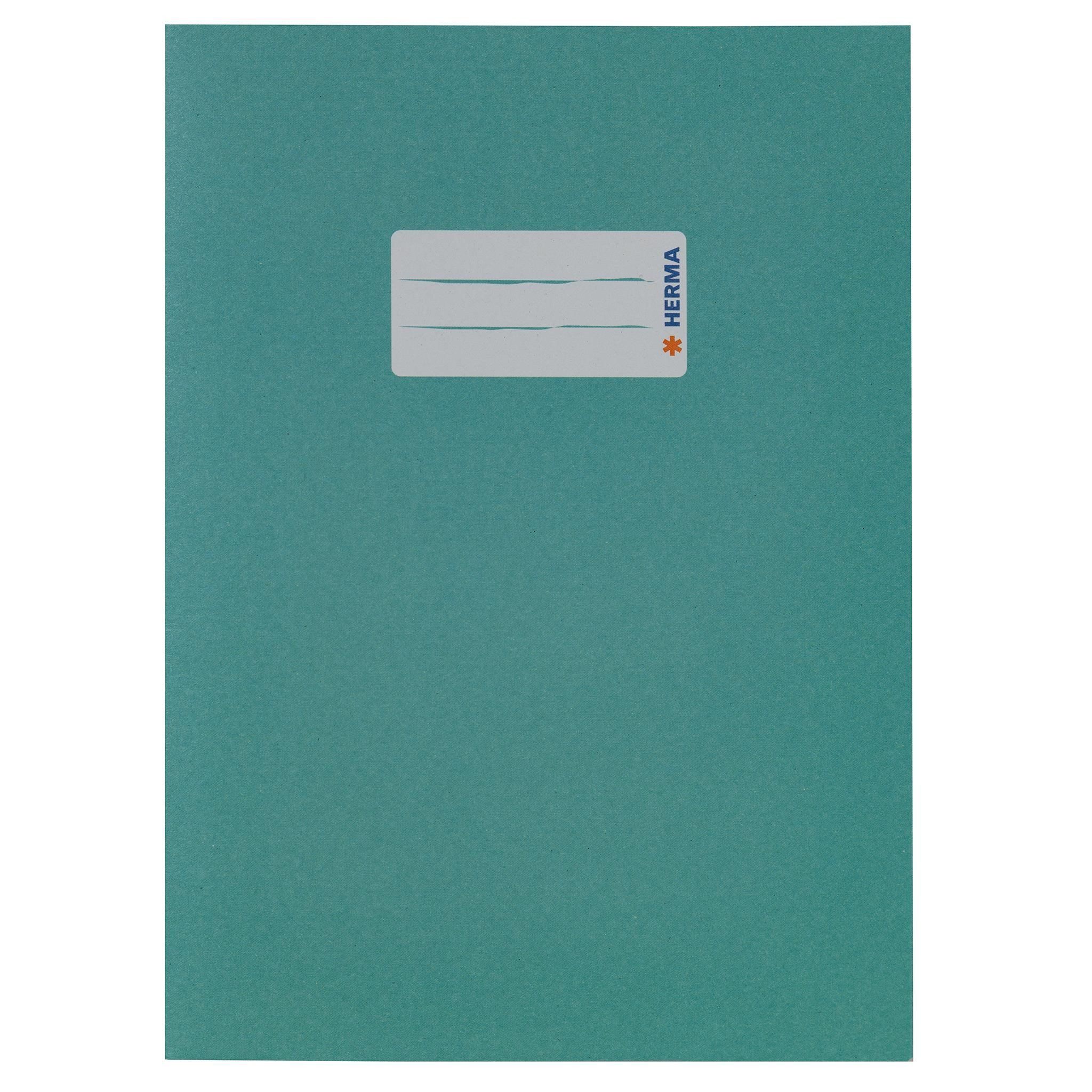 HERMA Schulheft Herma Heftschoner Papier A5 türkis