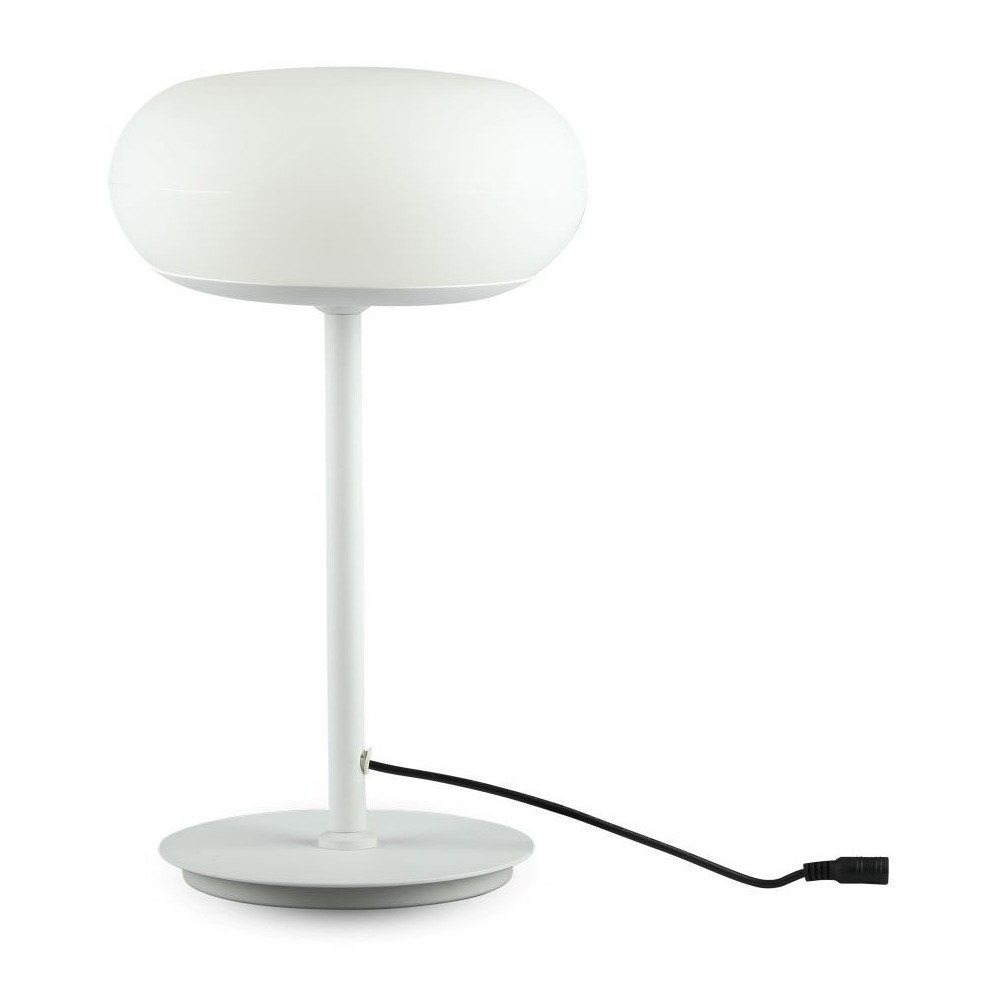 V-TAC LED Tischleuchte, LED-Leuchtmittel fest verbaut, Warmweiß, LED Tischleuchte Tischlampe Touch Dimmbar Schlafzimmerlampe H 36,5 cm