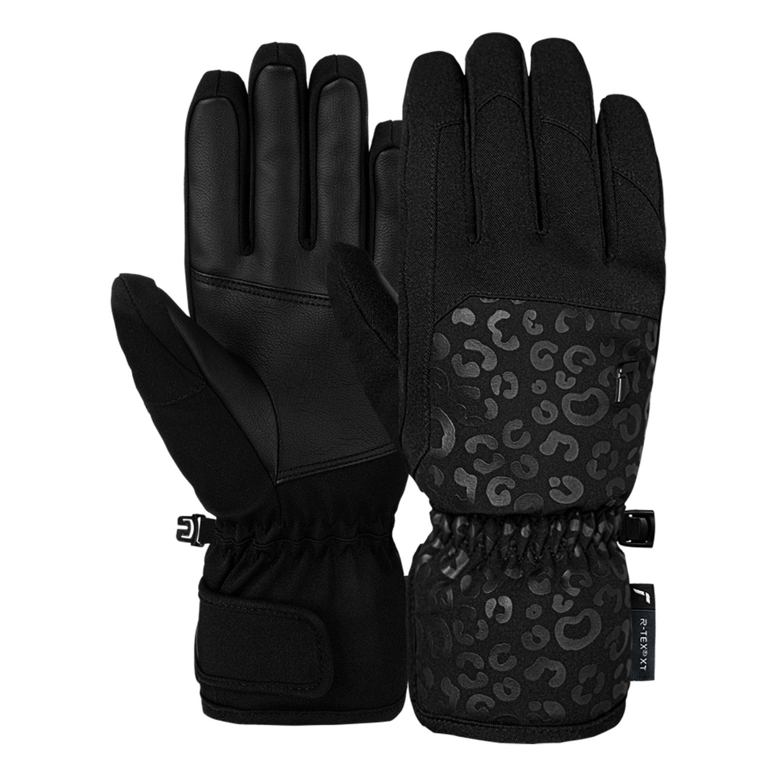 Reusch Skihandschuhe Keira R-TEX® XT mit Leopardenmuster