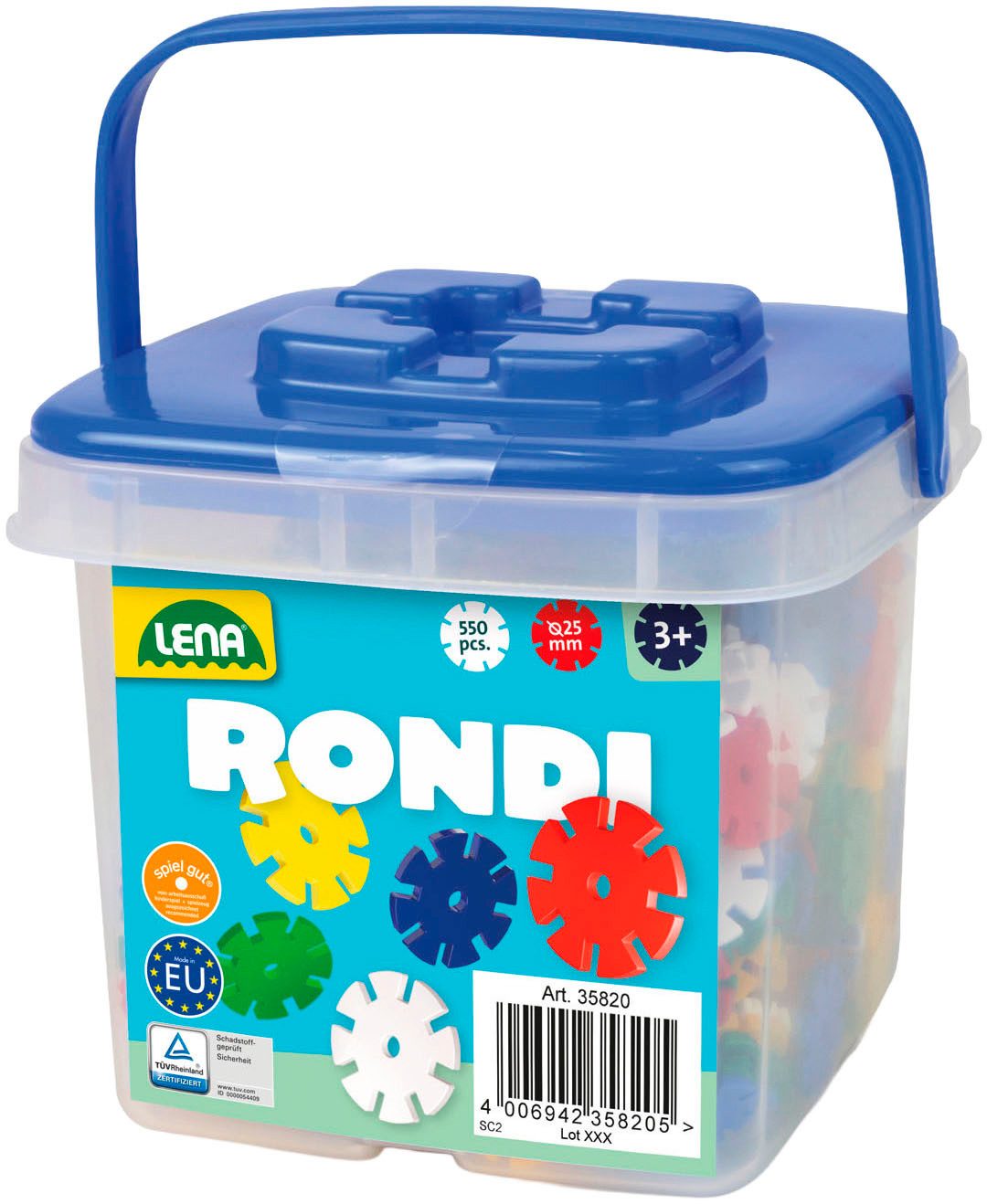 Lena® Steckspielzeug Rondi 25, Made in Europe