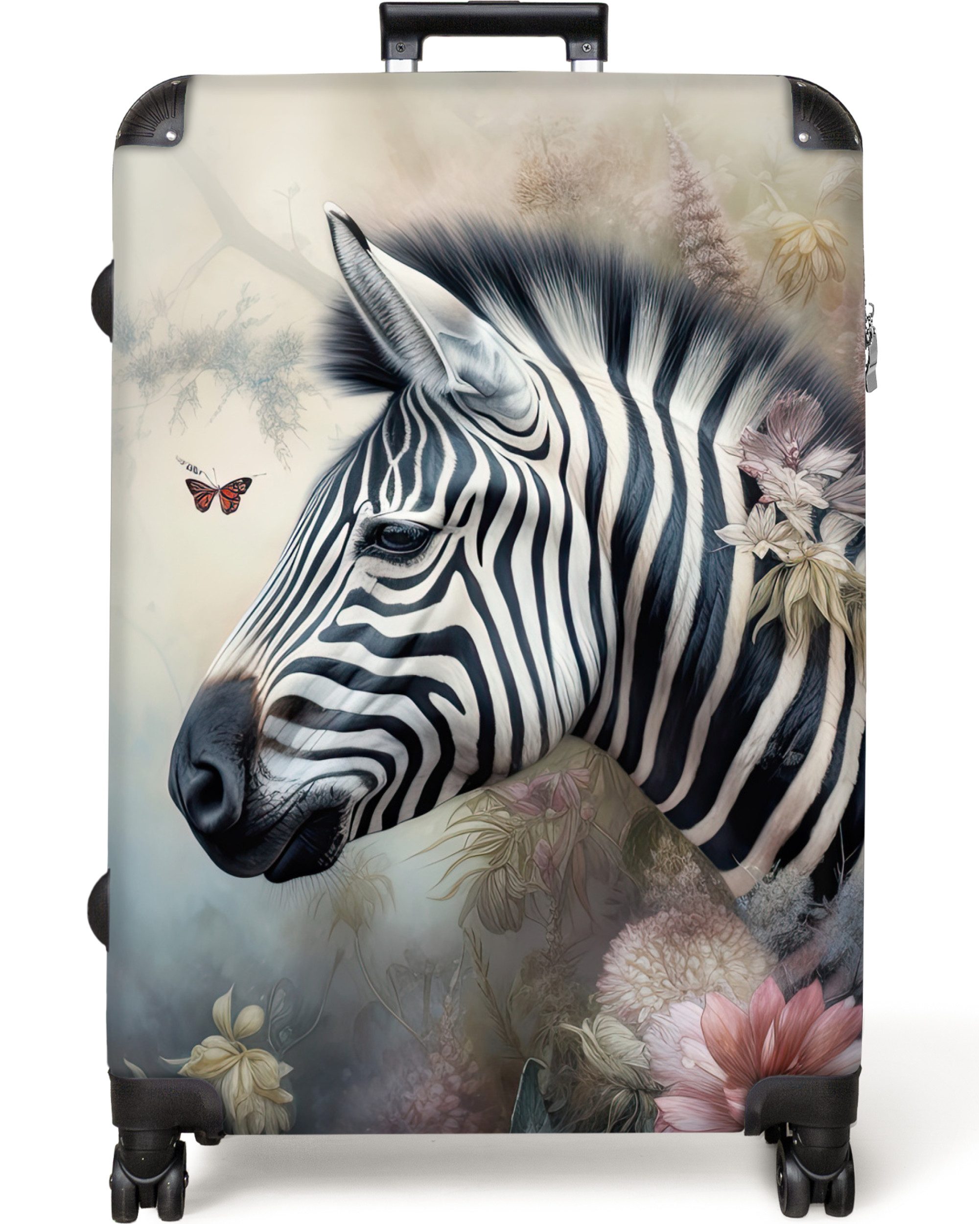 NoBoringSuitcases.com© Hartschalen-Trolley Zebra - Wilde Tiere günstig online kaufen