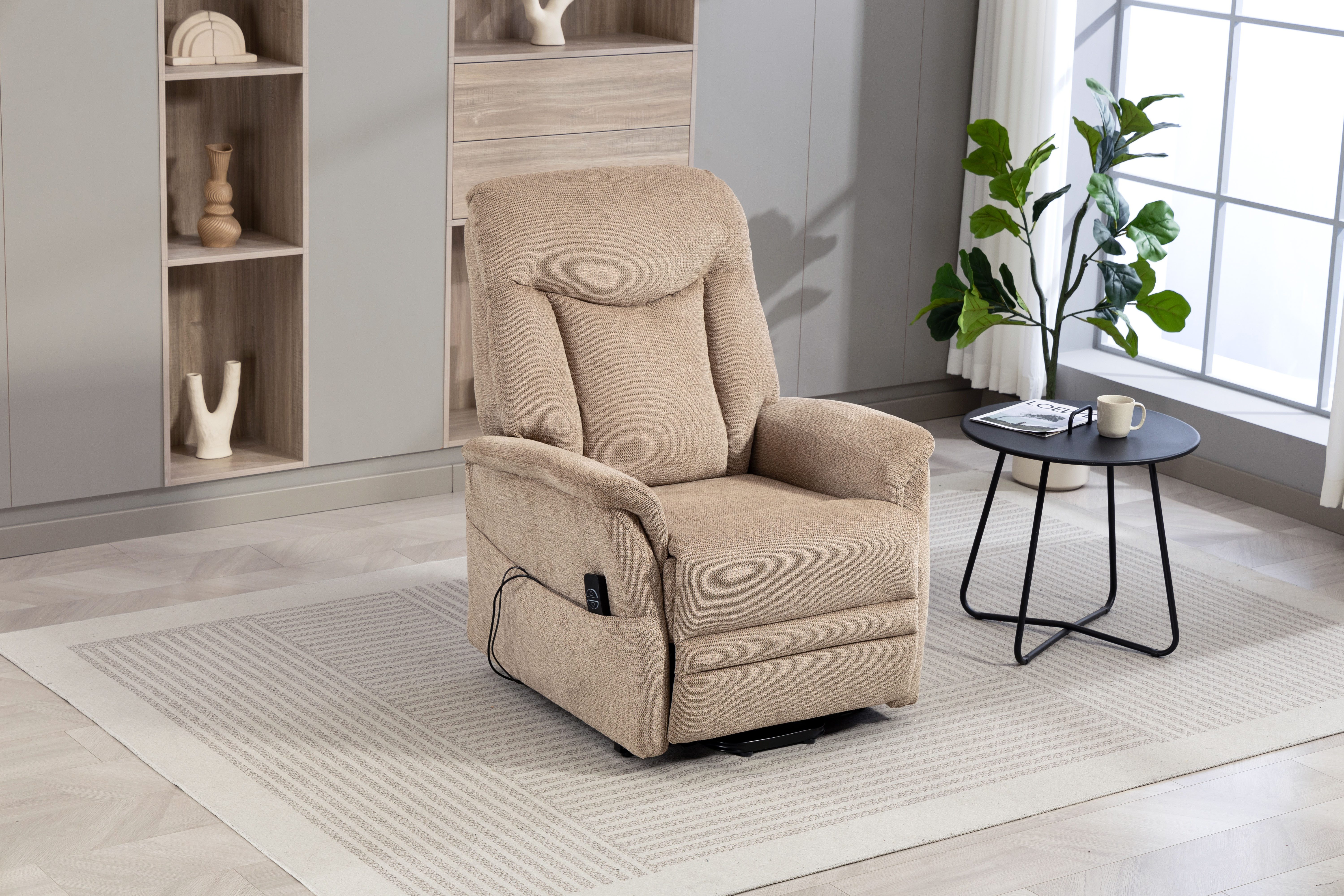 Duo Collection TV-Sessel Gandia XXL, 150 kg belastbar, Stahlwellenunterfederung